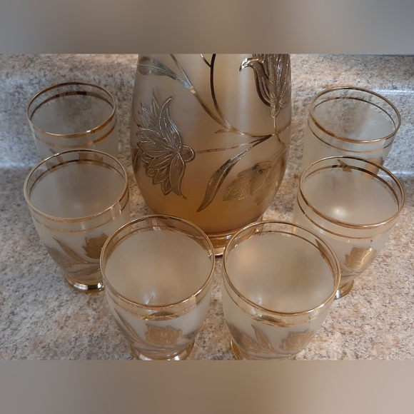 Vintage Bohemian Decanter Set - Picture 4 of 7